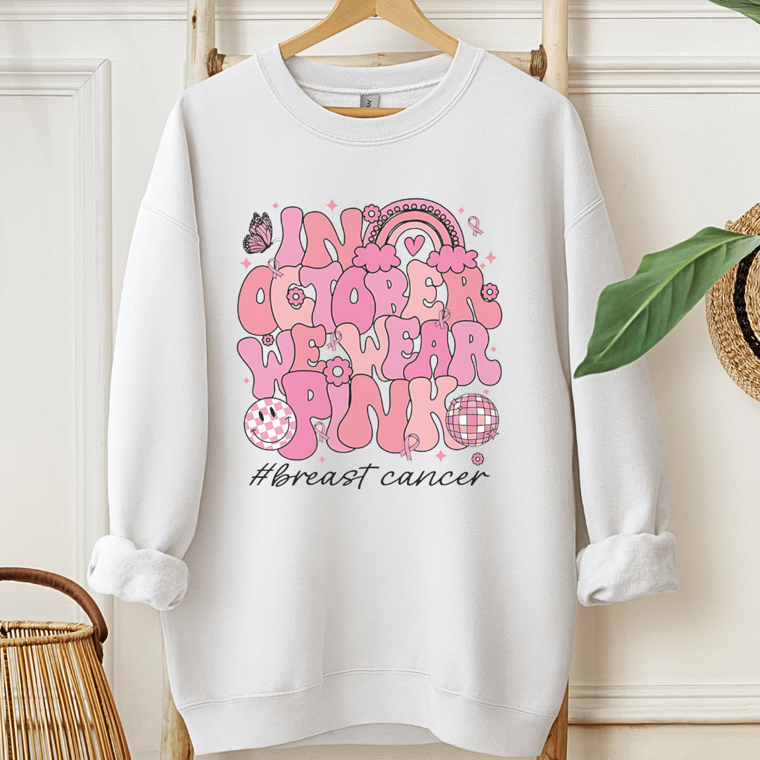 October🎗️Cancer support Sweatshirt