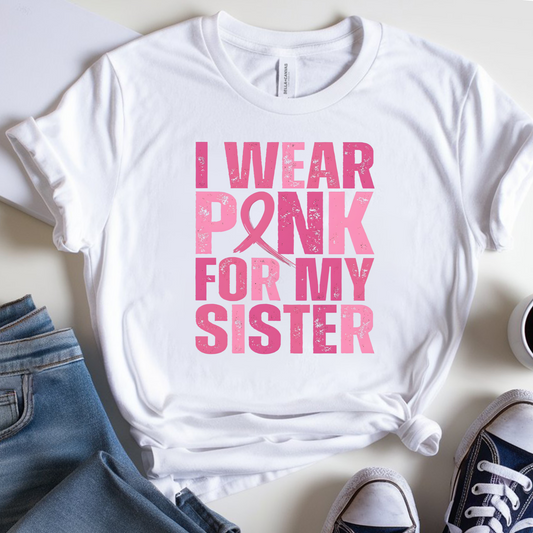 Sister🎗️ Cancer Support T-shirt