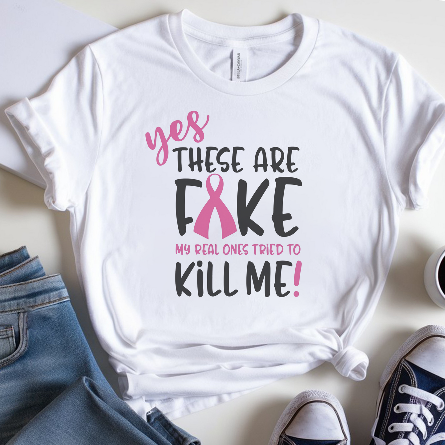 FakešļøCancer Support T-shirt