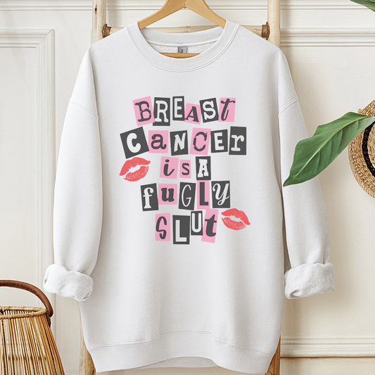 Slut🎗️Cancer support Sweatshirt