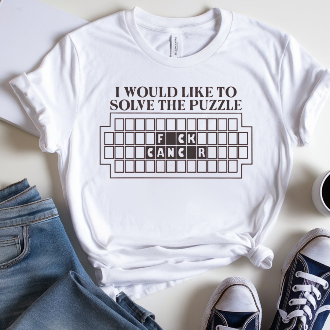 Puzzle🎗️ Cancer Support T-shirt