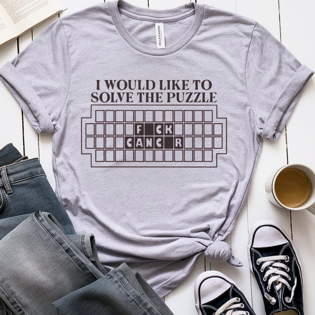 Puzzle🎗️ Cancer Support T-shirt