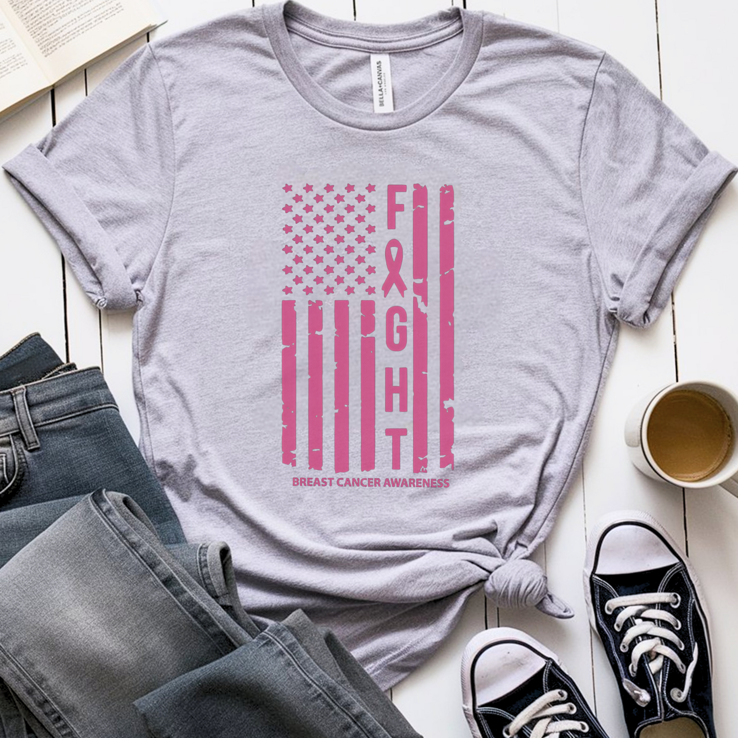 Flag🎗️Cancer Support T-shirt