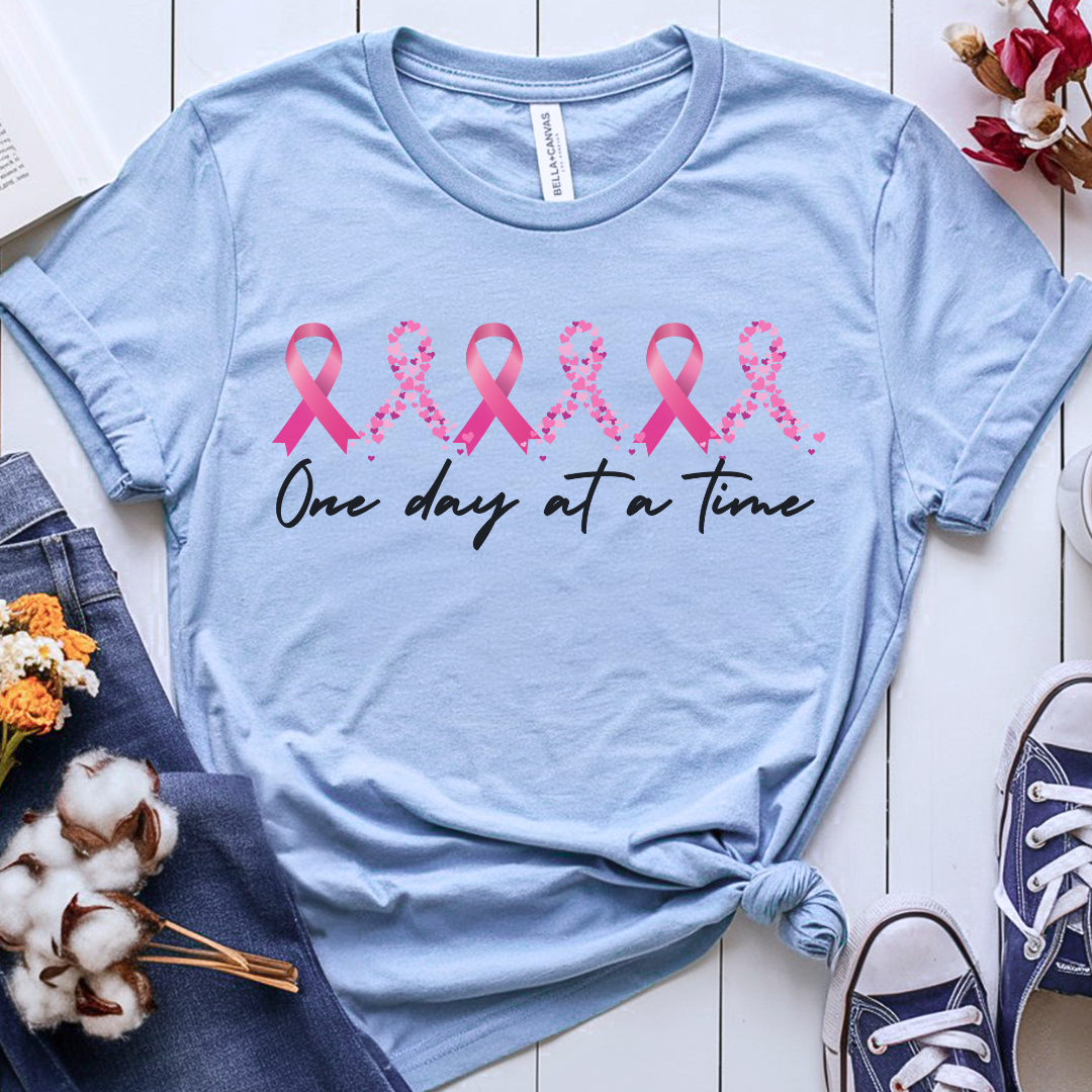 One day🎗️ Cancer Support T-shirt
