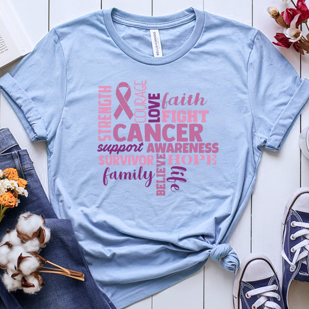 Support Awareness🎗️ Cancer Support T-shirt