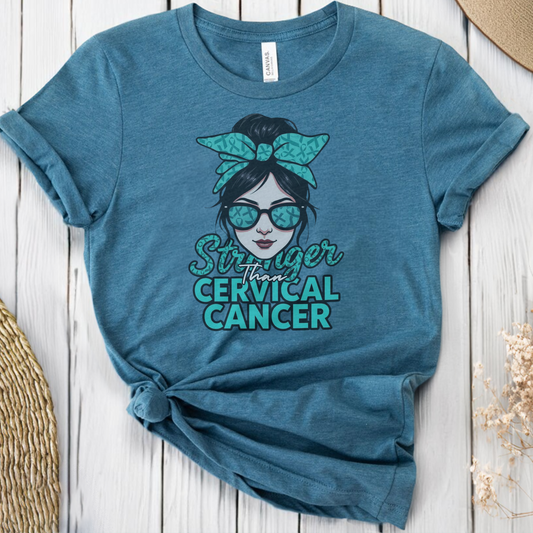 Cervical🎗️ Cancer Support T-shirt
