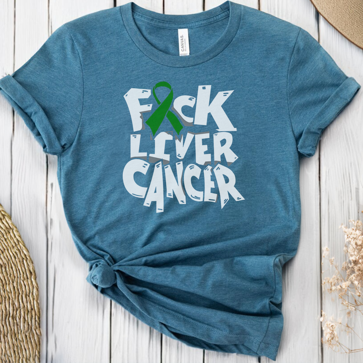 F.Liver🎗️ Cancer Support T-shirt