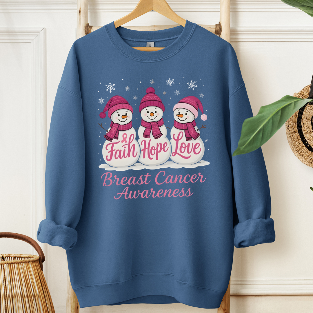 Snow🎗️Cancer support Sweatshirt (Christmas Limited Edition)