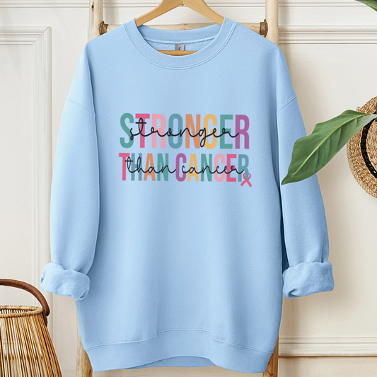 Stronger🎗️Cancer support Sweatshirt