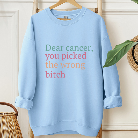 Dear🎗️Cancer support Sweatshirt