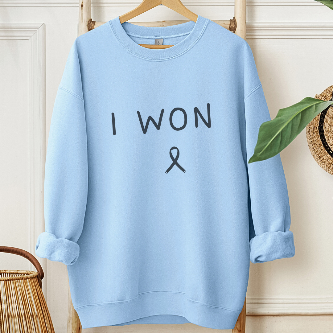 I won🎗️Cancer support Sweatshirt