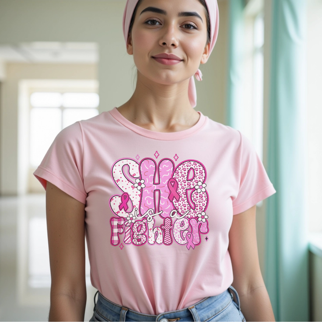 She is a🎗️ Cancer Support T-shirt