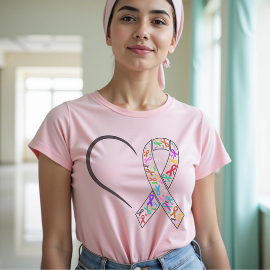 Heart🎗️ Cancer Support T-shirt