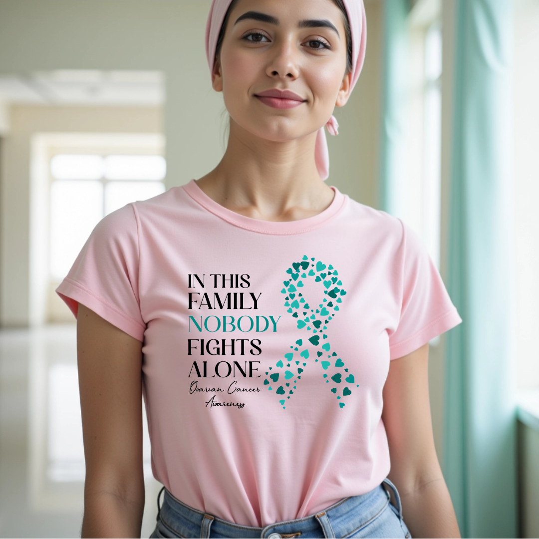 Alone🎗️ Cancer Support T-shirt