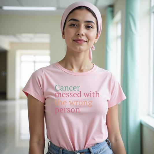 Messed🎗️ Cancer Support T-shirt