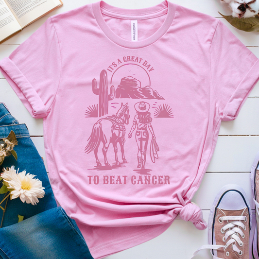 Great Day🎗️ Cancer Support T-shirt