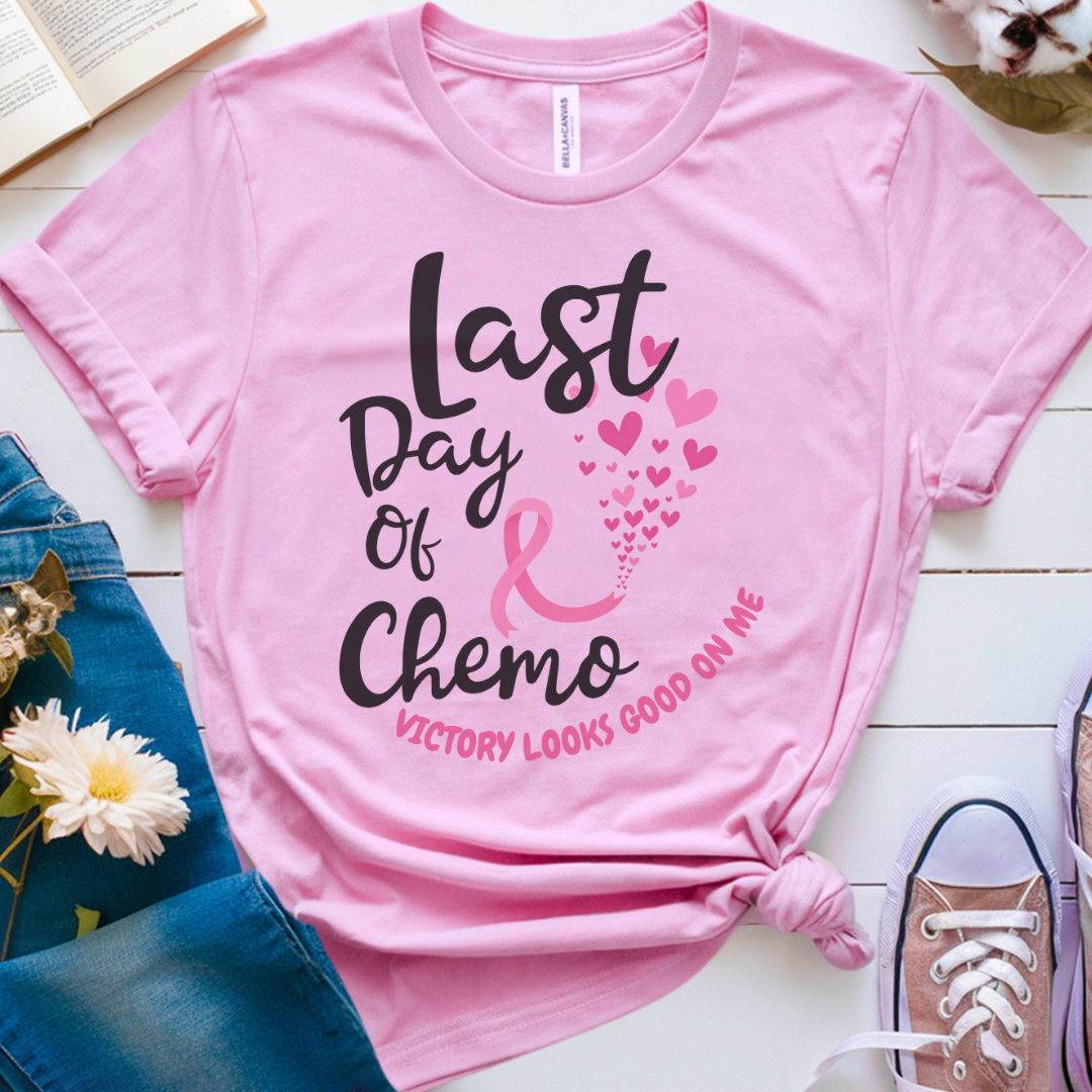 Last Day🎗️ Cancer Support T-shirt