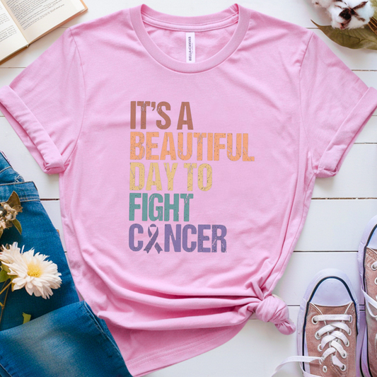 Beautiful🎗️ Cancer Support T-shirt