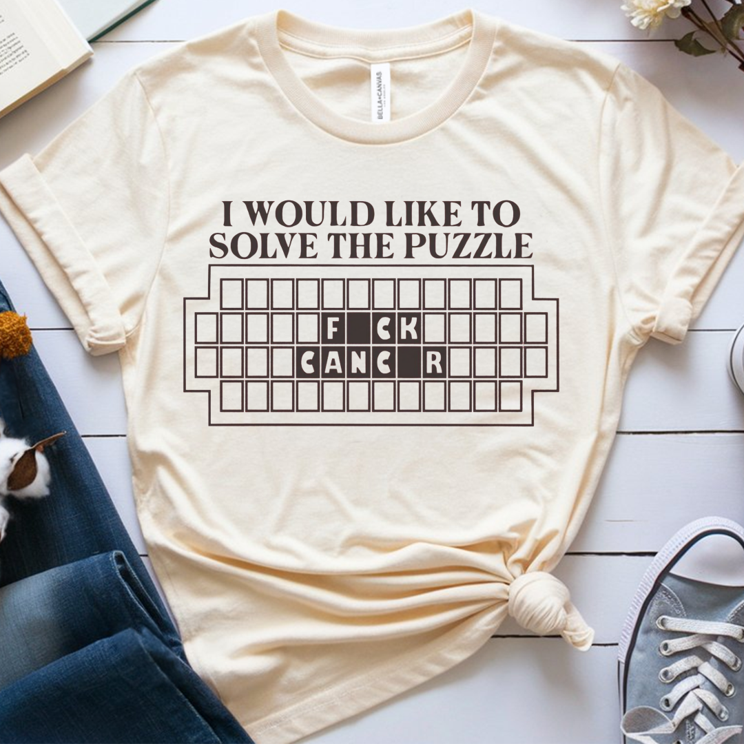 Puzzle🎗️ Cancer Support T-shirt