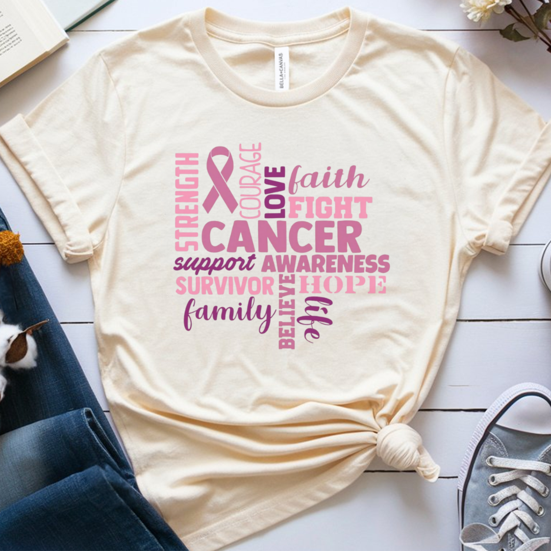 Support Awareness🎗️ Cancer Support T-shirt