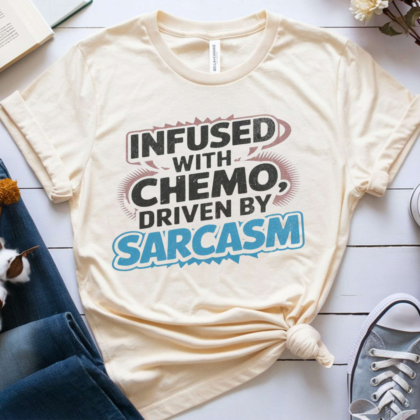 Infused🎗️ Cancer Support T-shirt