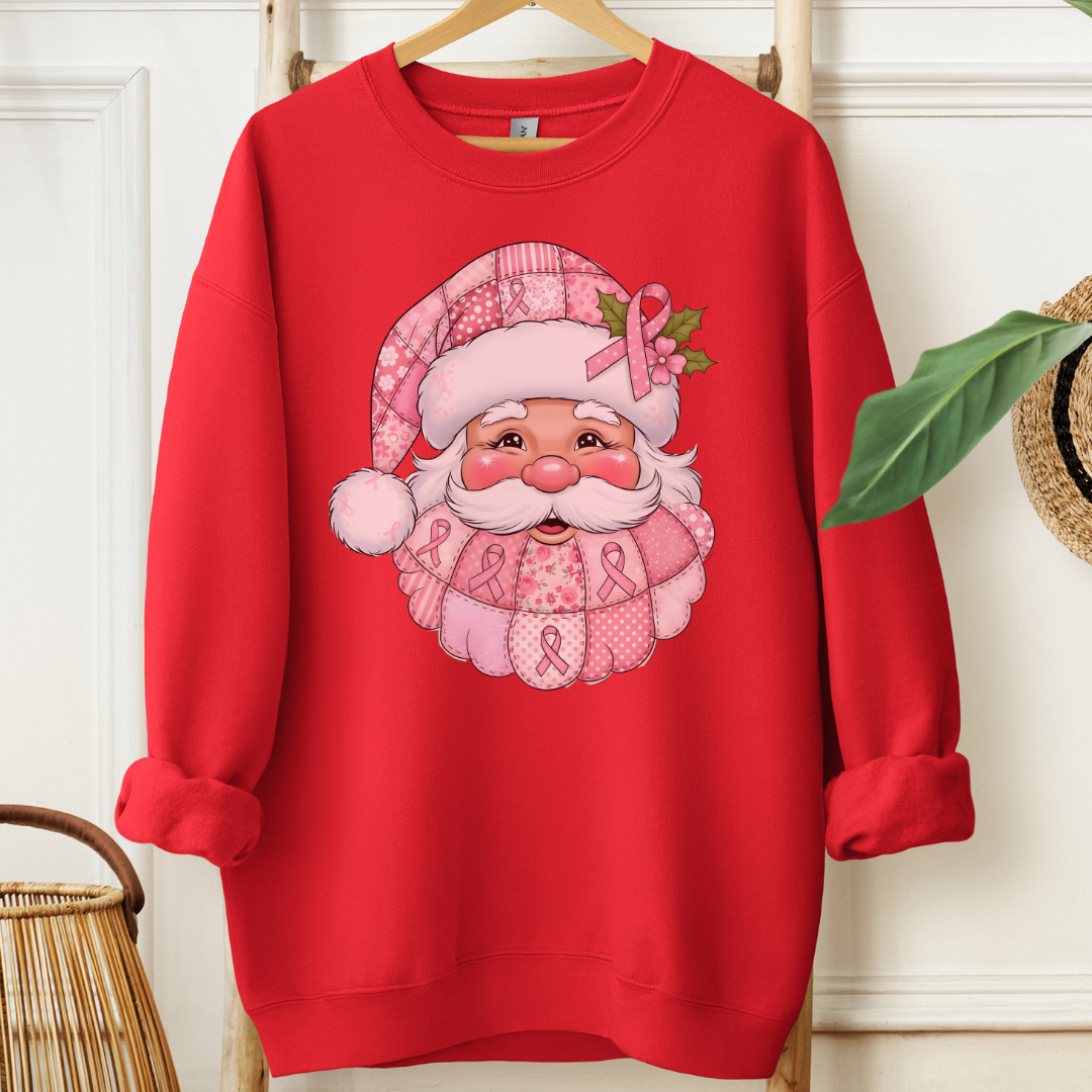 Santa🎗️Cancer support Sweatshirt (Christmas Limited Edition)
