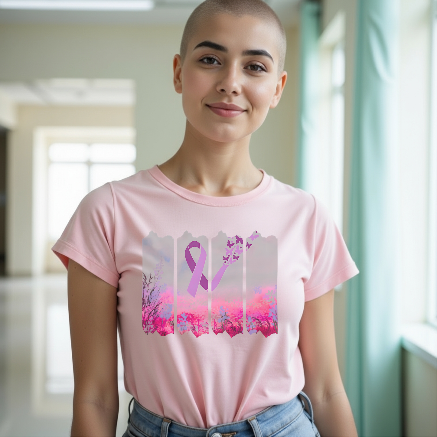 Butterfly🎗️ Cancer Support T-shirt