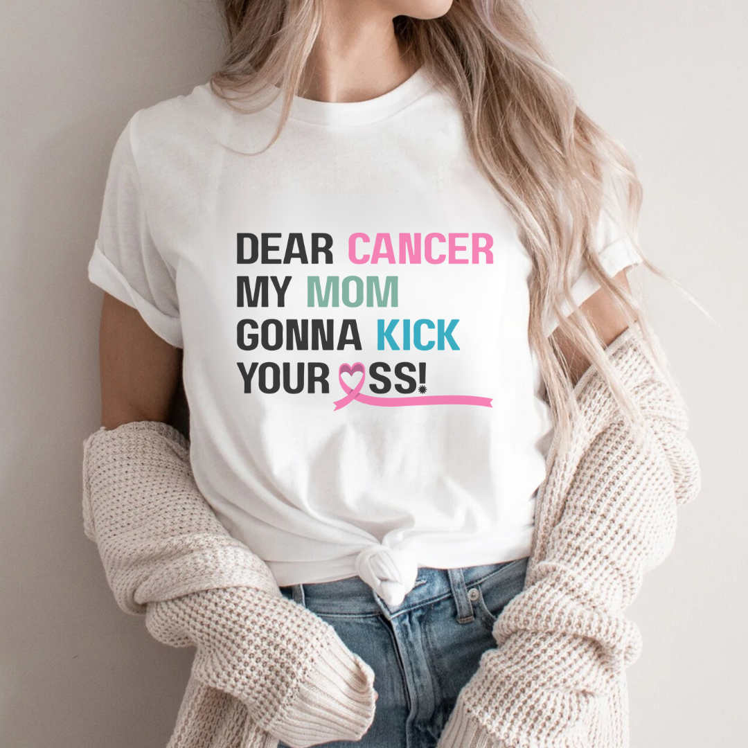 Mom gonna🎗️ Cancer Support T-shirt