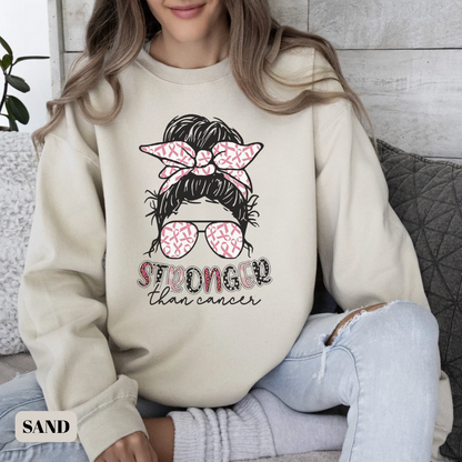 Stronger🎗️Cancer support Sweatshirt