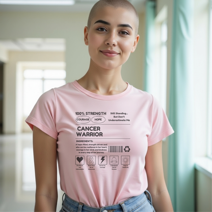 100% Strength🎗️ Cancer Support T-shirt