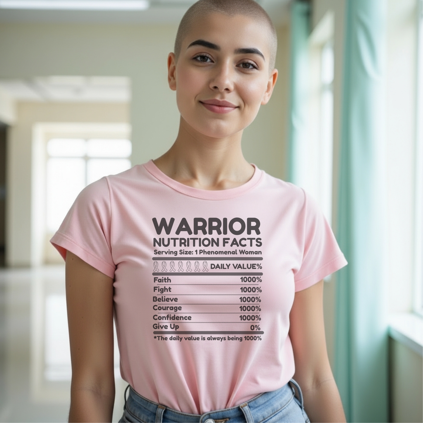 Nutrition Facts🎗️ Cancer Support T-shirt