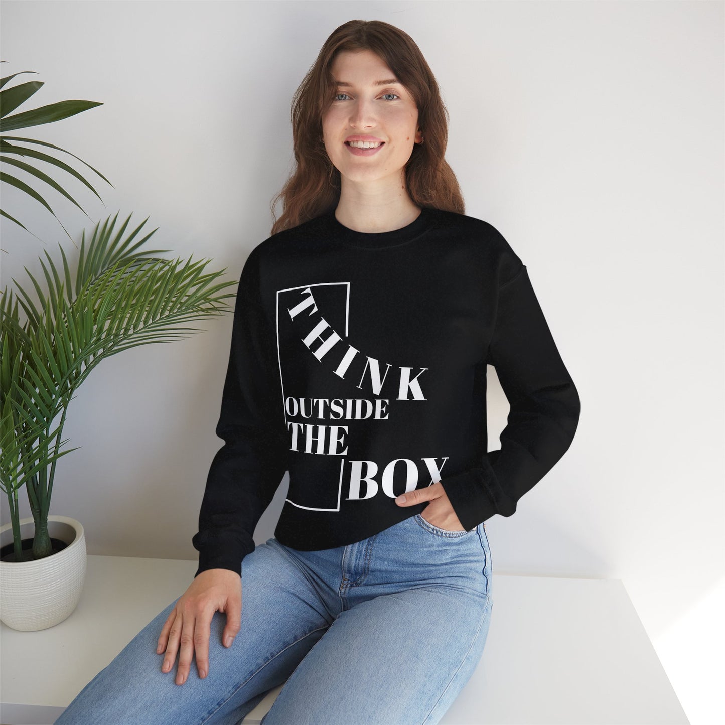 Think - Unisex Inspirationl Sweatshirt