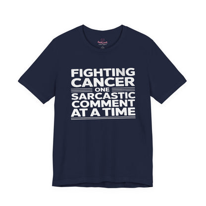 Comment🎗️Men's Cancer Support T-shirt