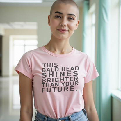Bald🎗️ Cancer Support T-shirt