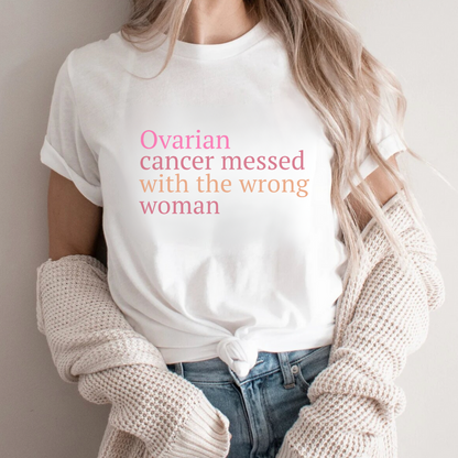 Ovarian🎗️ Cancer Support T-shirt