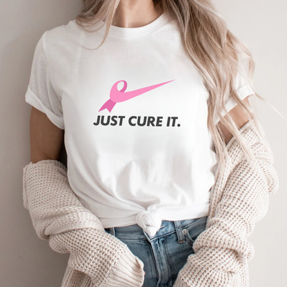 Just cure it🎗️ Cancer Support T-shirt