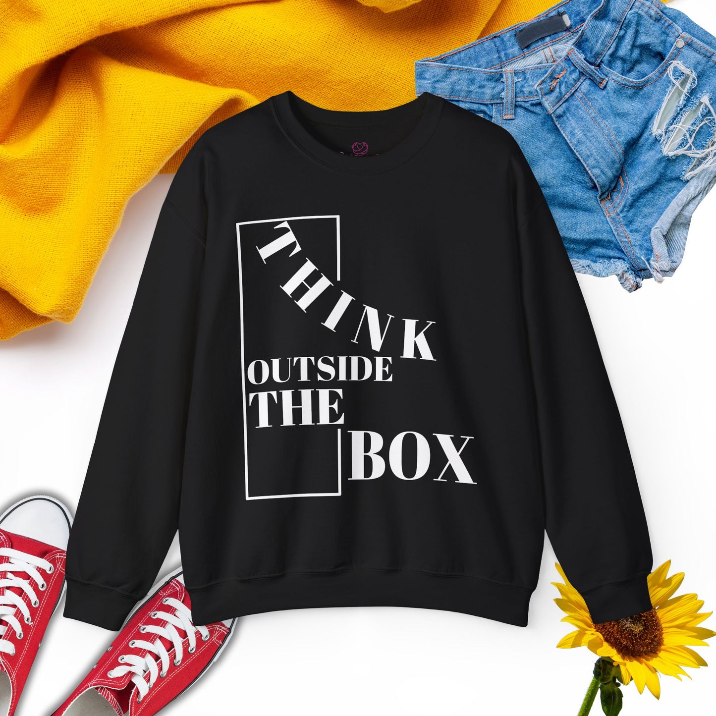 Think - Unisex Inspirationl Sweatshirt