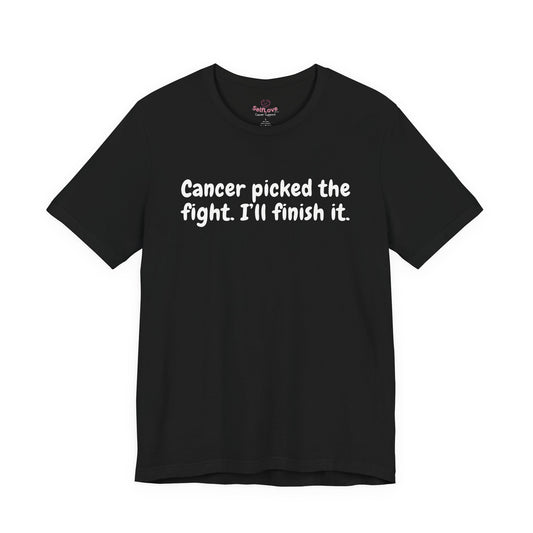 Finish It🎗️Men's Cancer Support T-shirt