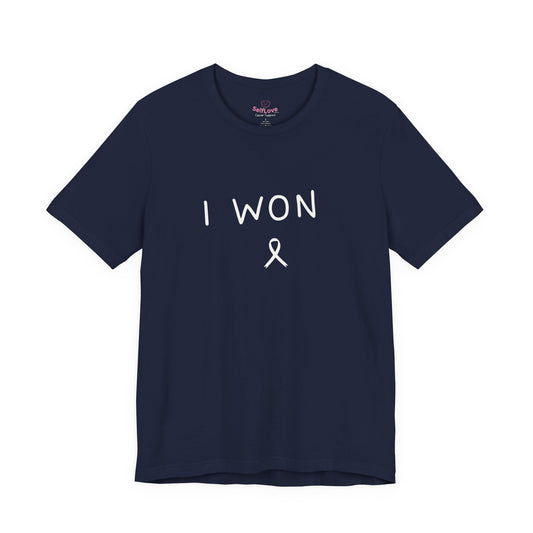 I won 🎗️Men's Cancer Support T-shirt