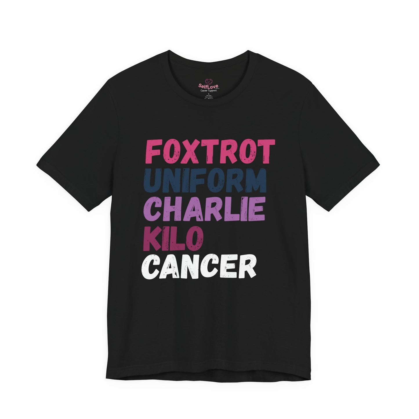 Foxtrot🎗️Men’s Cancer Support T-shirt
