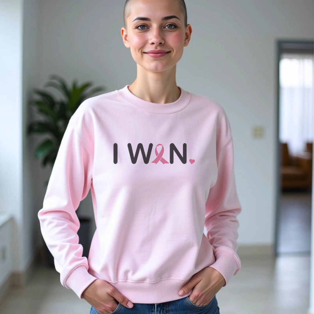 I won Ribbon🎗️Cancer support Sweatshirt