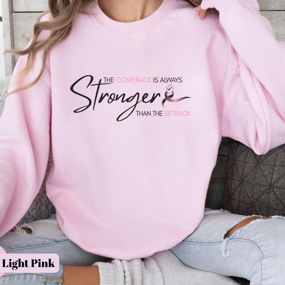 Come back🎗️Cancer support Sweatshirt