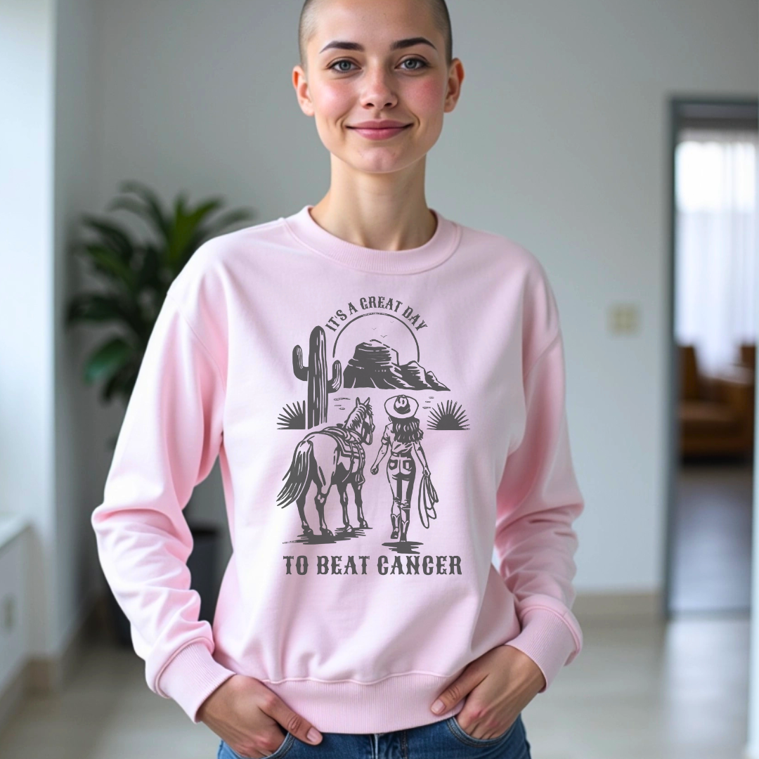 Great Day🎗️Cancer support Sweatshirt
