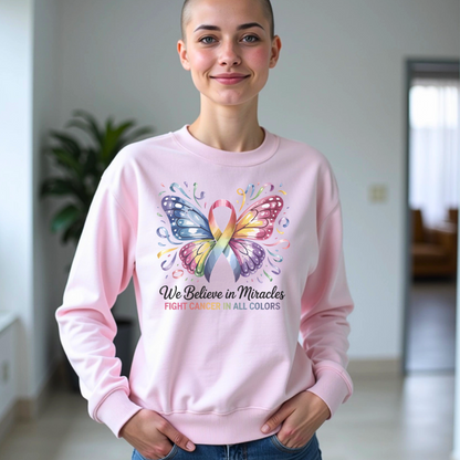 Miracle🎗️Cancer support Sweatshirt