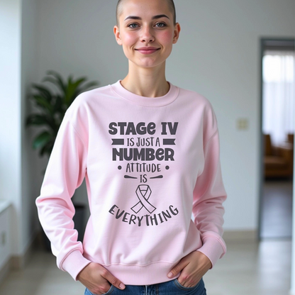 Stage IV🎗️Cancer support Sweatshirt