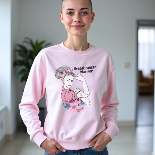 Breast Cancer Warrior🎗️Cancer support Sweatshirt