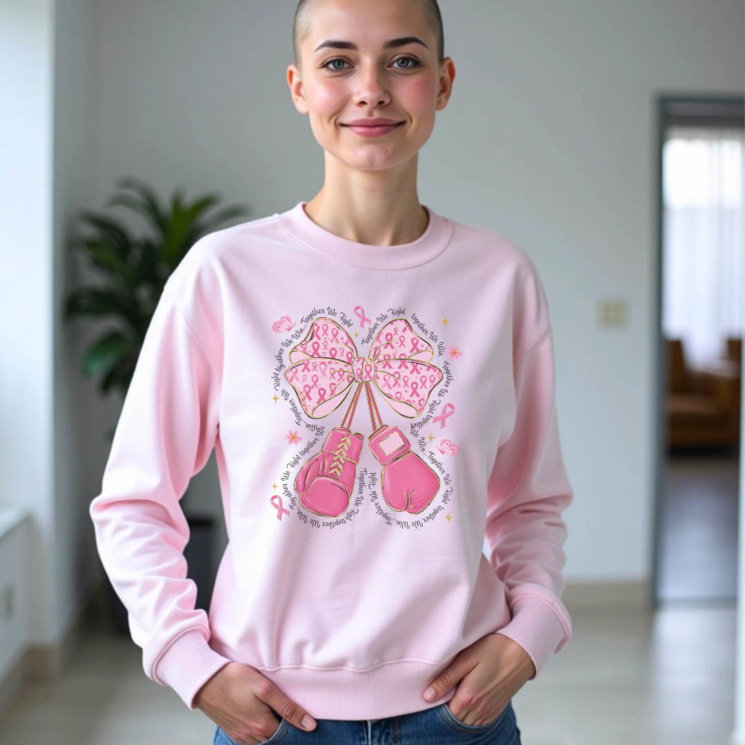 Boxing🎗️Cancer support Sweatshirt