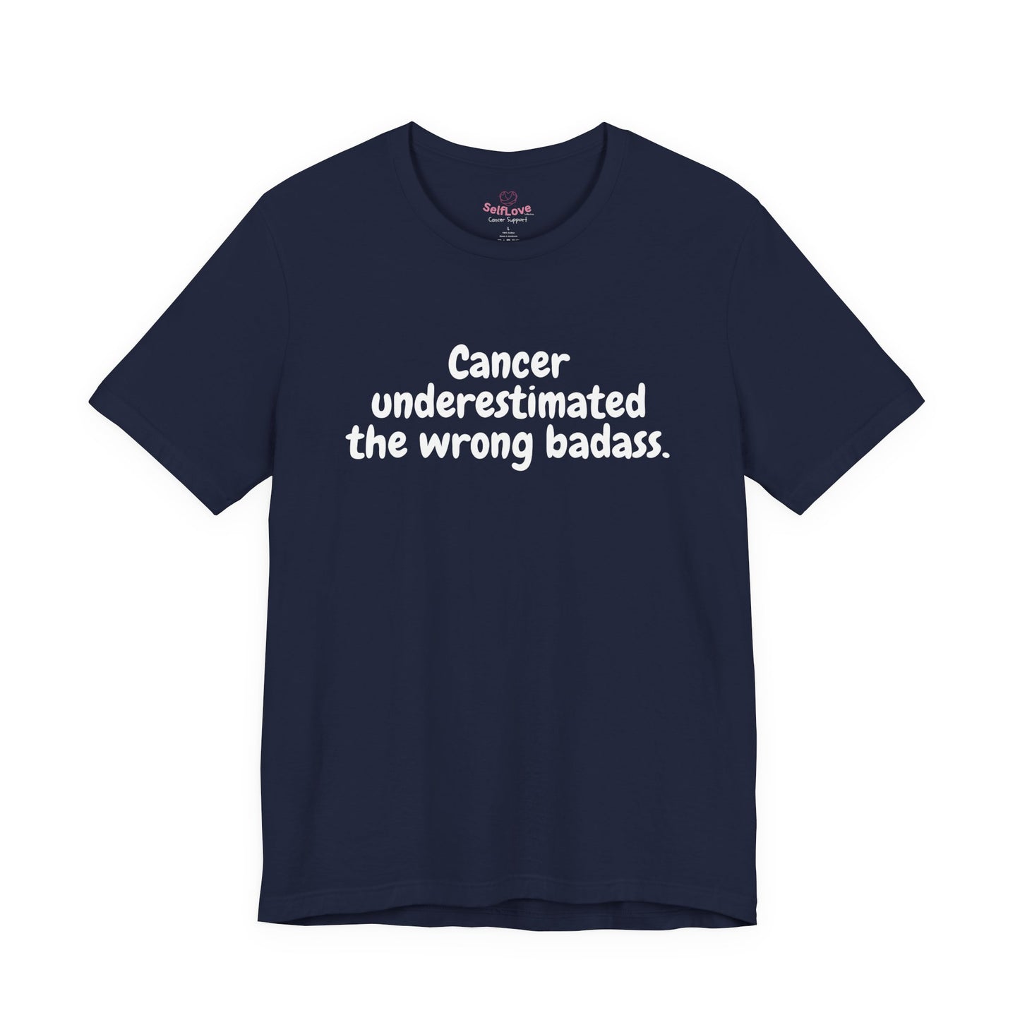 Underestimated🎗️Men's Cancer Support T-shirt