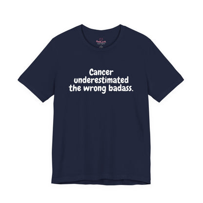 Underestimated🎗️Men's Cancer Support T-shirt