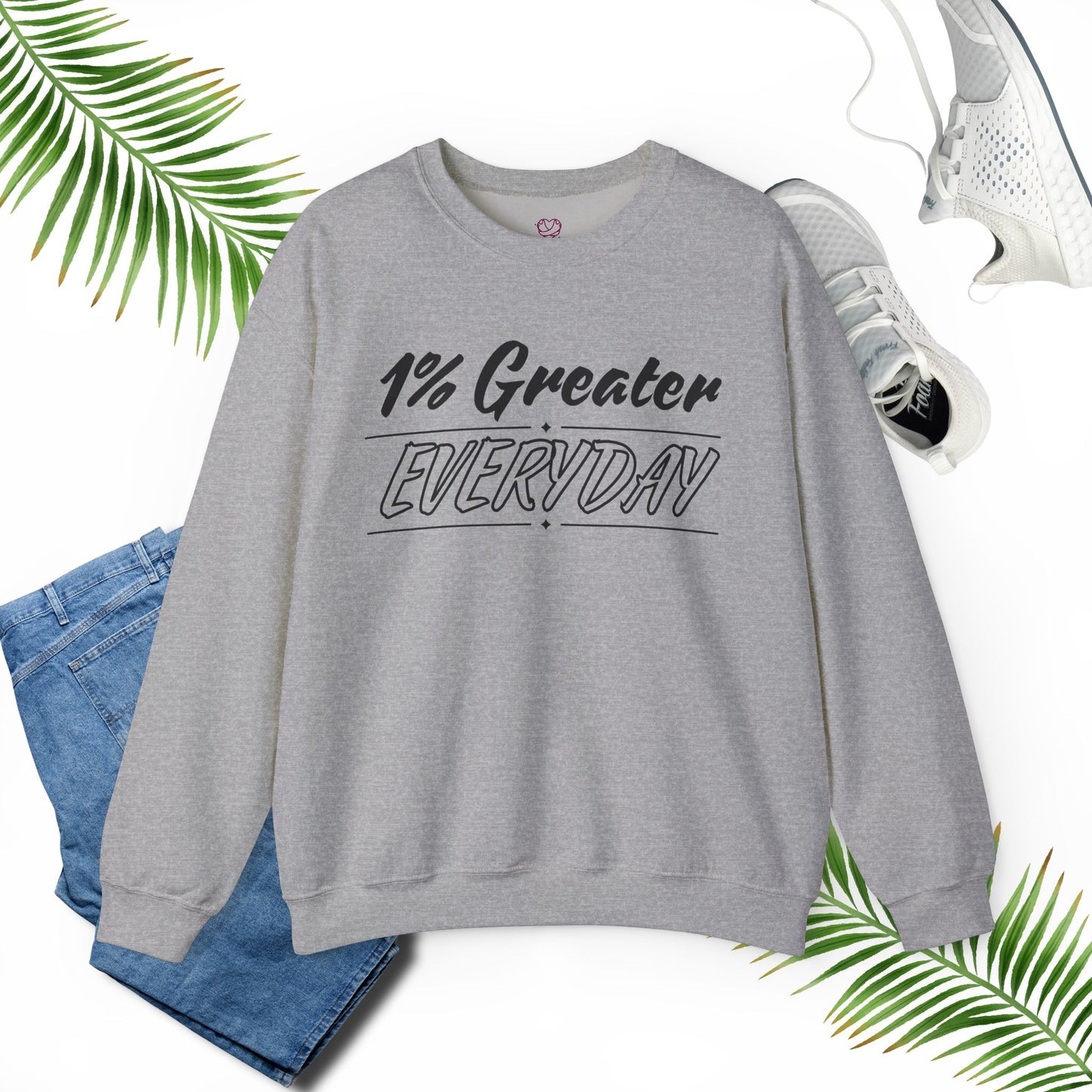 1% - Unisex Inspirational Sweatshirt